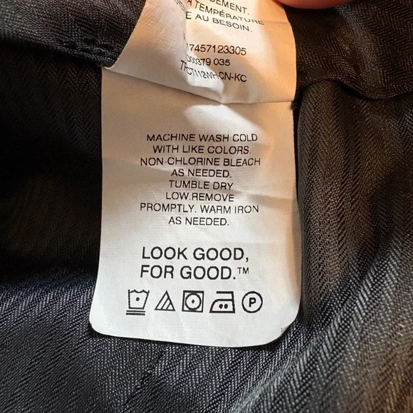 Kenneth Cole Reaction Charcoal Dress Pants - Picture 5 of 8